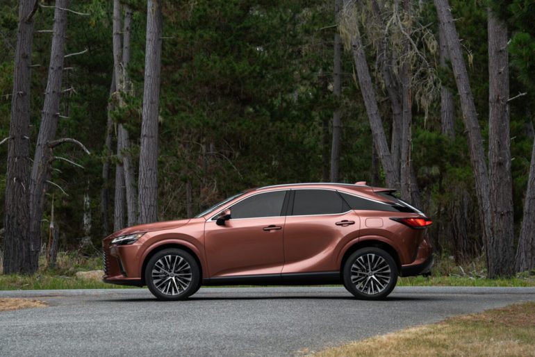 2026 Lexus RX 350 side