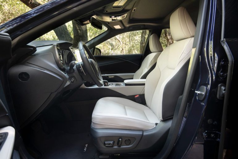 2026 Lexus RX 350 front seats