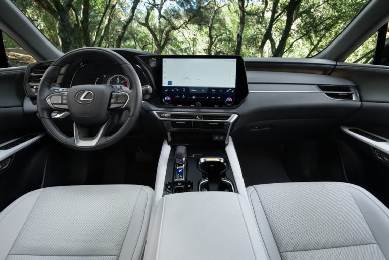 2026 Lexus RX 350 interior dashboard