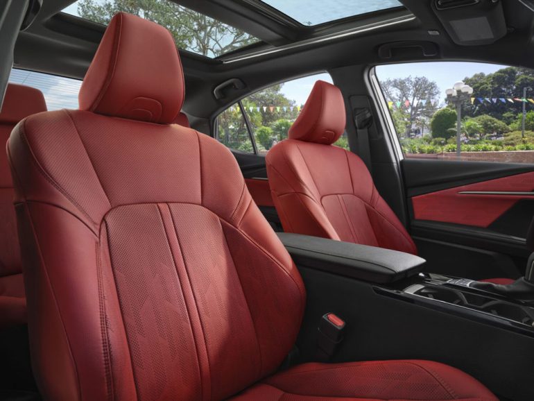 2026 toyota camry front seats
