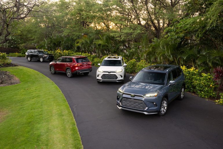 2026 toyota grand highlander trims
