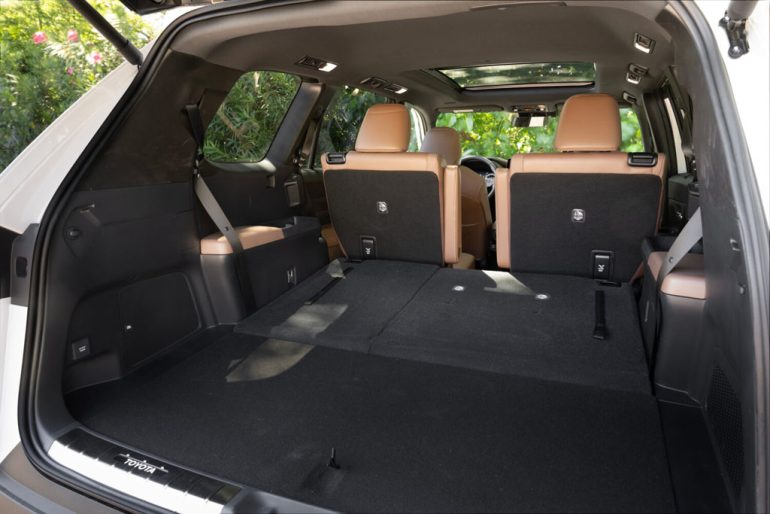 2026 toyota grand highlander cargo