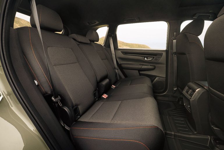 2027 honda cr-v back seats