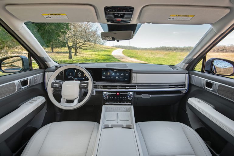 2027 hyundai santa fe dashboard