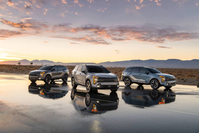 2027 Kia Sportage lineup