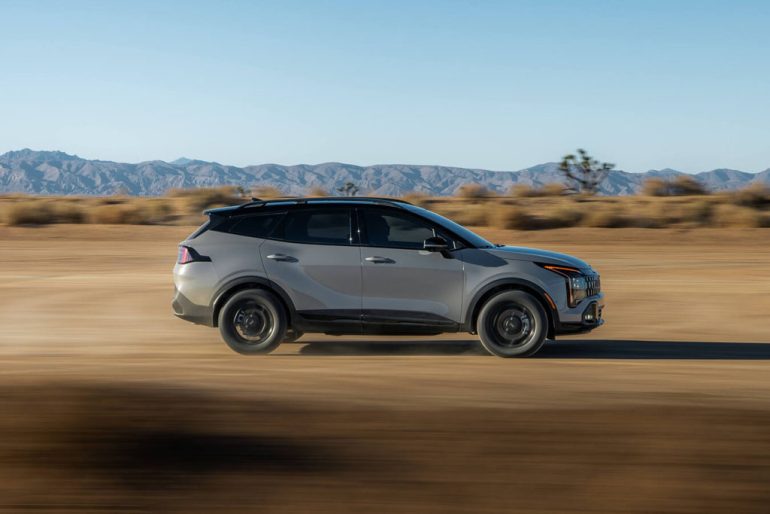 2027 Kia Sportage side