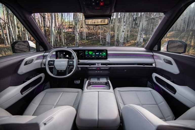 2027 Telluride hybrid SXP dashboard interior