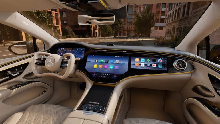 2027 Mercedes-Benz EQS 580 4MATIC dashboard