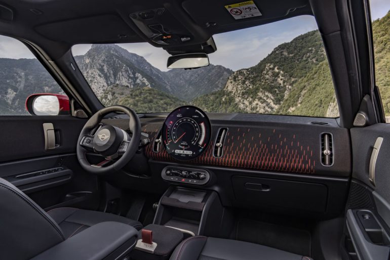 2027 mini countryman jcw interior