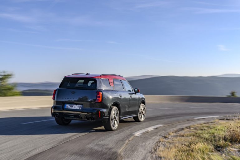 2027 mini countryman jcw rear