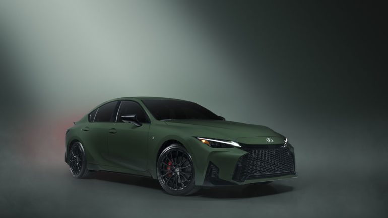 2027 Lexus IS Special Appearance Package Goes Green With BBS Wheels and V6 Power