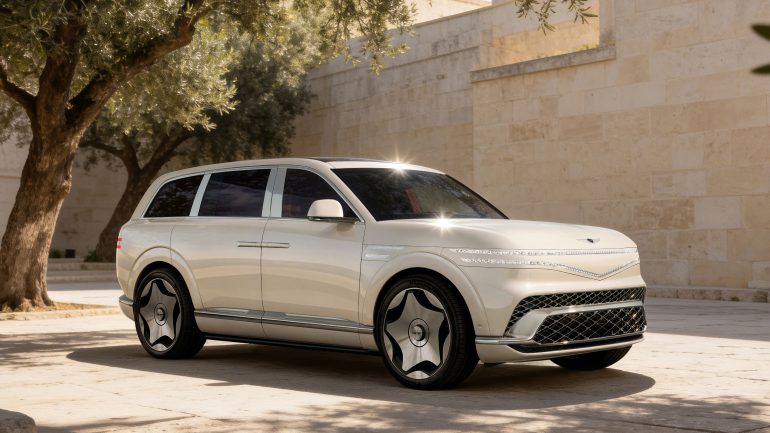 2027 Genesis GV90 Takes Flagship Luxury to a New Level With Coach Doors and 657 Horsepower