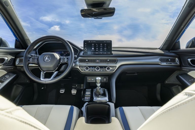 2026 Acura Integra A-Spec interior dashboard