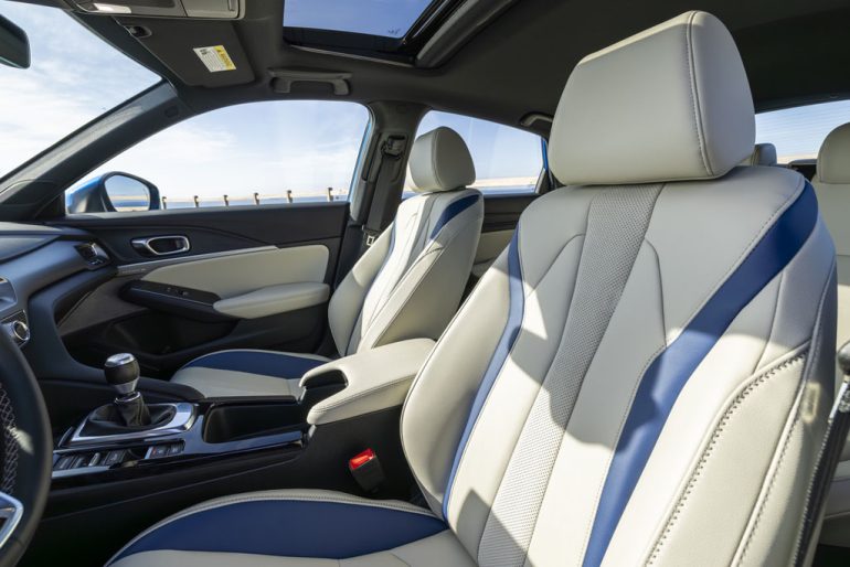 2026 Acura Integra A-Spec front seats