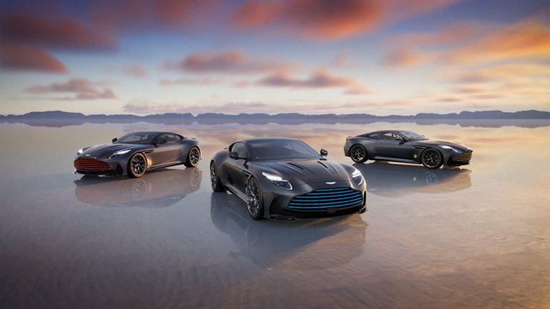 Aston Martin Brings Racing-Inspired DB12 S Trio to Monterey Car Week 2026