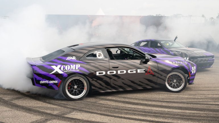 Dodge Builds 750-HP Manual Charger Drift Cars for Roadkill Nights