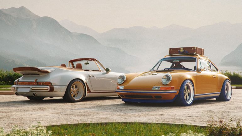 Singer and Louis Vuitton Reimagine Two Porsche 911s With High-Fashion Luxury