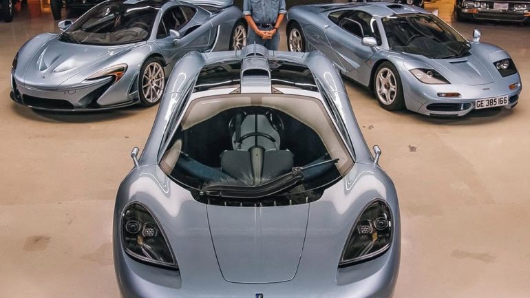 Jay Leno Drives the GMA T.50 Alongside the Legendary McLaren F1 and P1