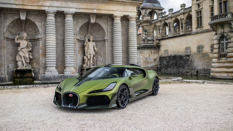 One-Off Bugatti Brouillard Steals the Show at Chantilly Arts & Elegance 2026