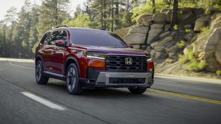 Honda Reportedly Planning Larger Three-Row SUV Above Pilot for 2032