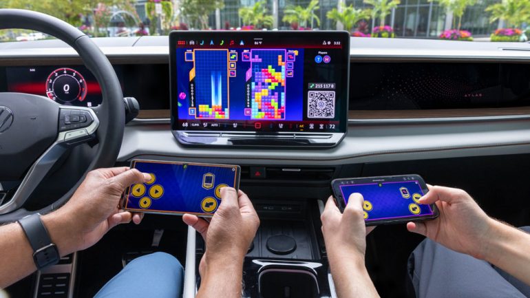 Volkswagen Brings AirConsole In-Car Gaming to 2027 Atlas, Tiguan, Golf and ID. Buzz