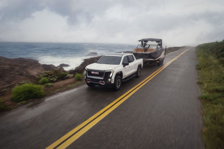 2026 GMC Sierra EV towing