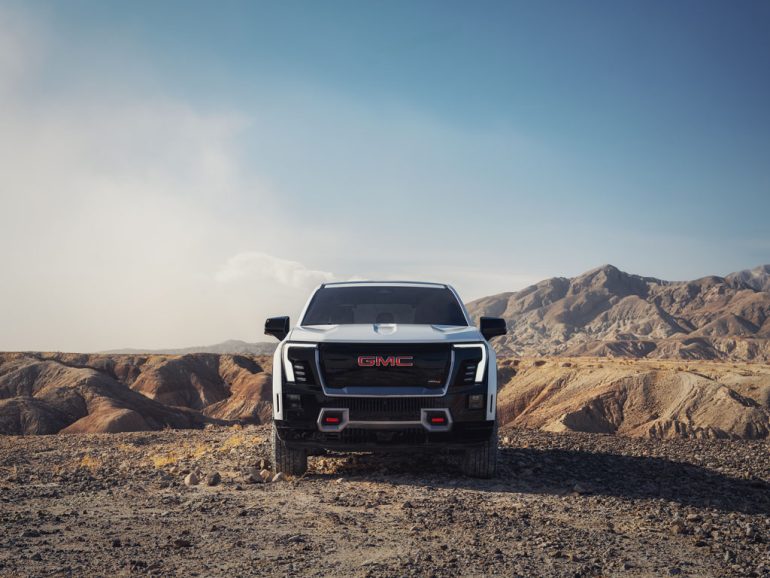 2026 GMC Sierra EV front