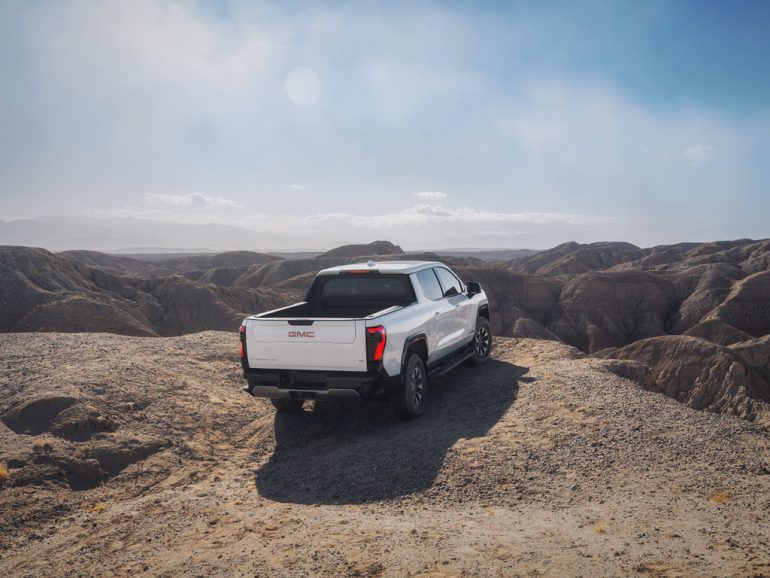 2026 GMC Sierra EV rear