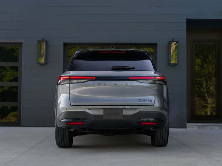 2026 Infiniti QX60s rear
