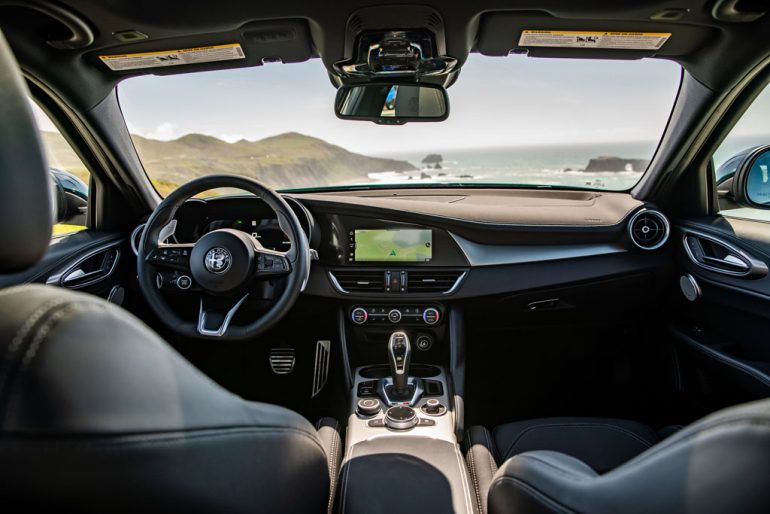 2026 Alfa Romeo Giulia Veloce dashboard