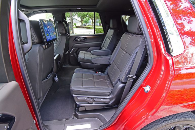 2027 Chevrolet Tahoe second row seats