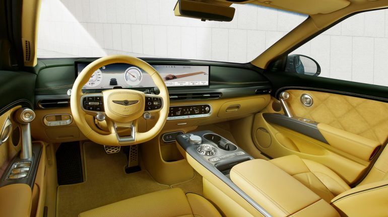 2026 genesis gv60 dashboard interior