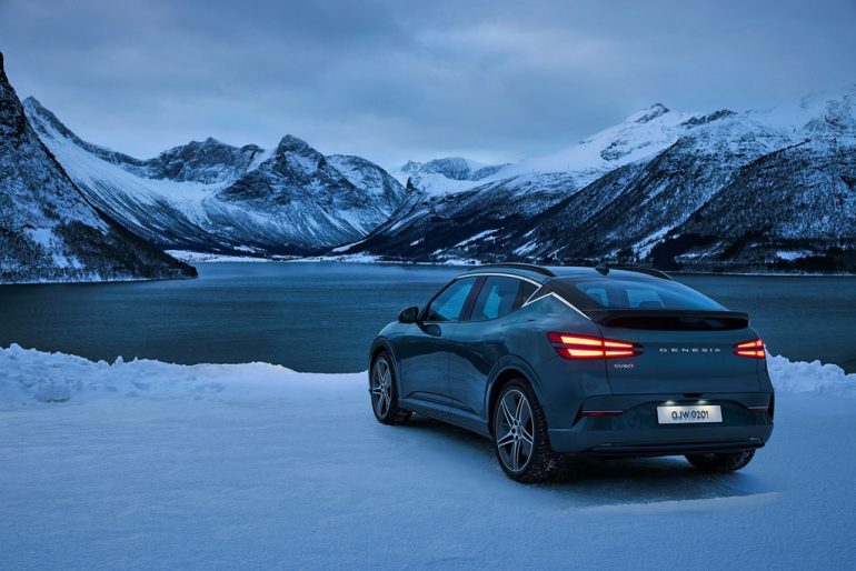 2026 genesis gv60 rear