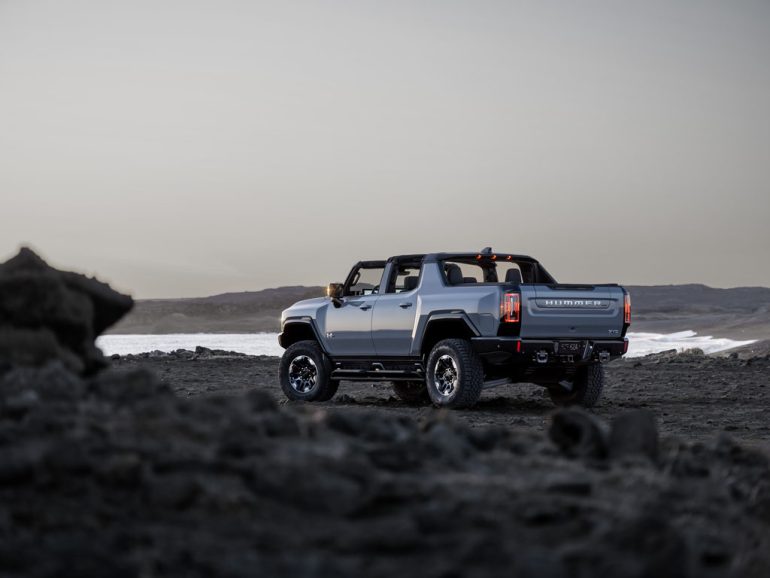 2026 HUMMER EV pickup rear