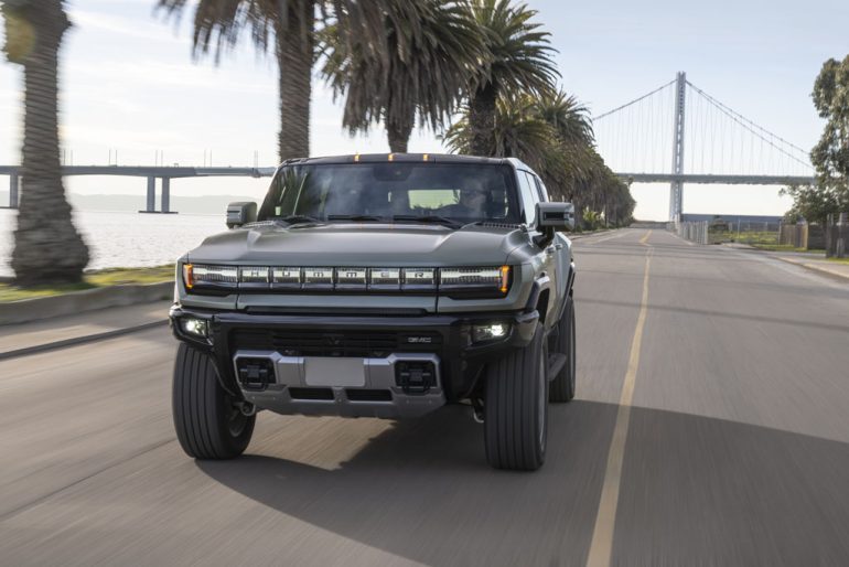 2026 GMC HUMMER EV SUV front