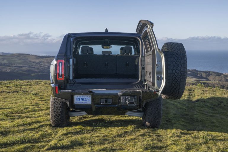 2026 GMC HUMMER EV SUV cargo