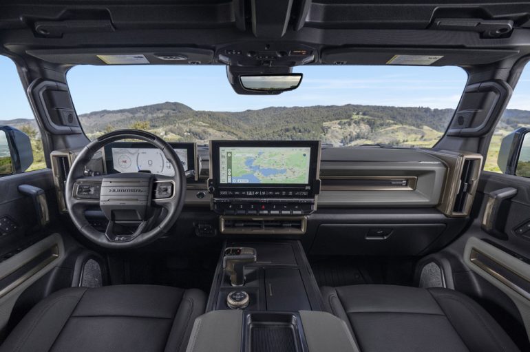 2026 GMC HUMMER EV SUV dashboard