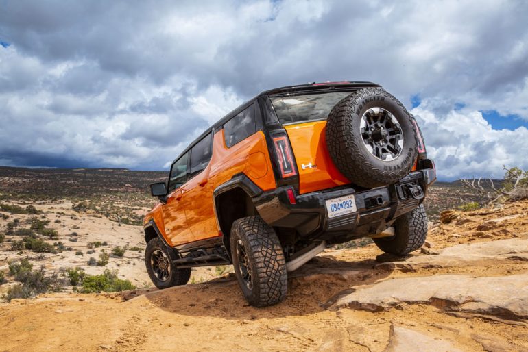 2026 GMC HUMMER EV SUV rear