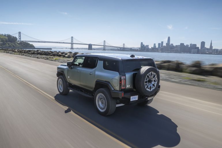 2026 GMC HUMMER EV SUV rear