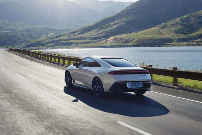 2026 honda prelude rear
