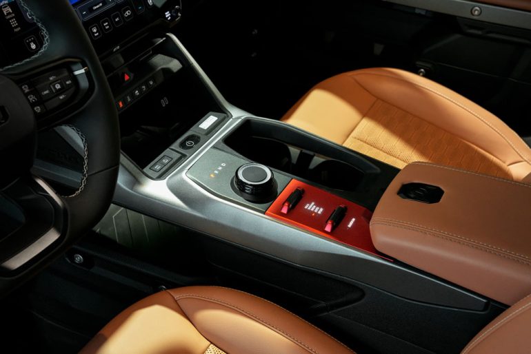 2026 jeep recon center console