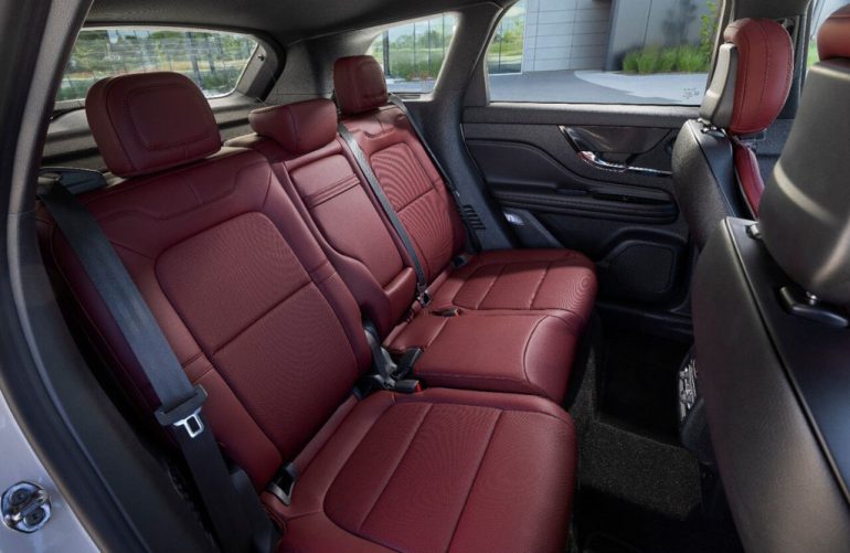 2026 lincoln corsair back seats