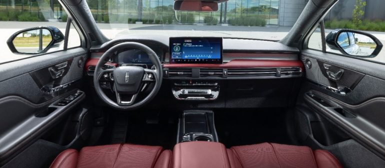 2026 lincoln corsair dashboard interior