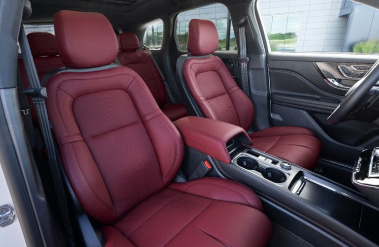 2026 lincoln corsair front seats