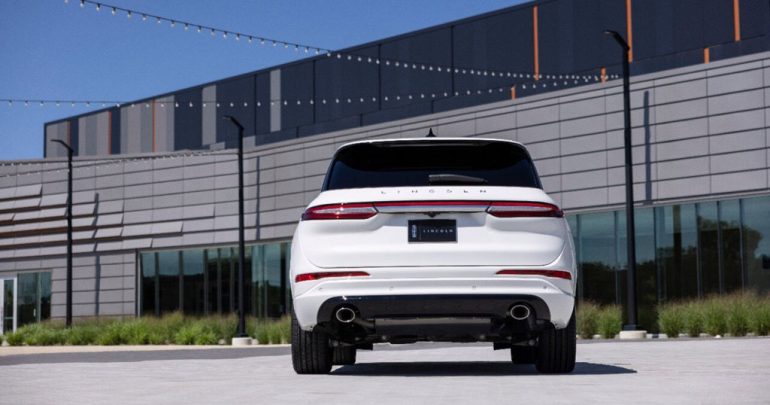 2026 lincoln corsair rear