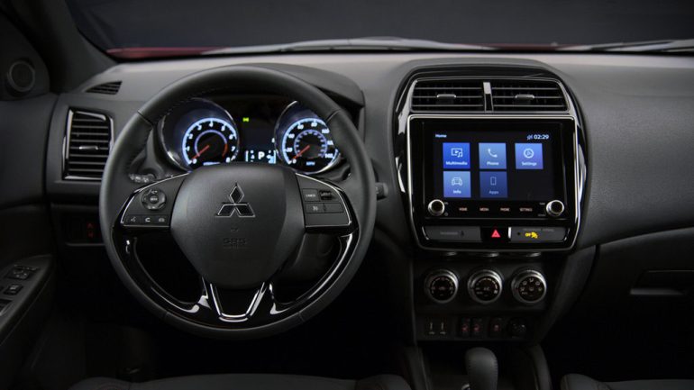 2026 mitsubishi outlander sport dashboard