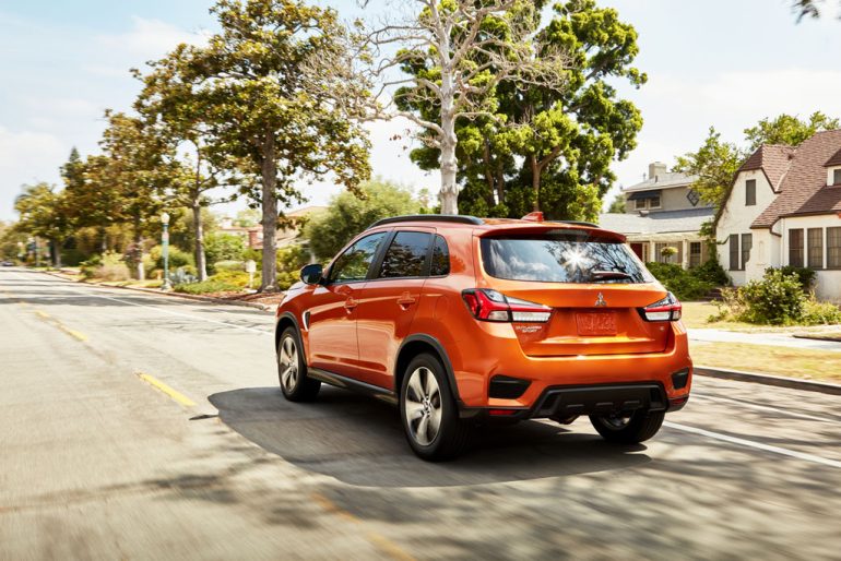 2026 mitsubishi outlander sport rear