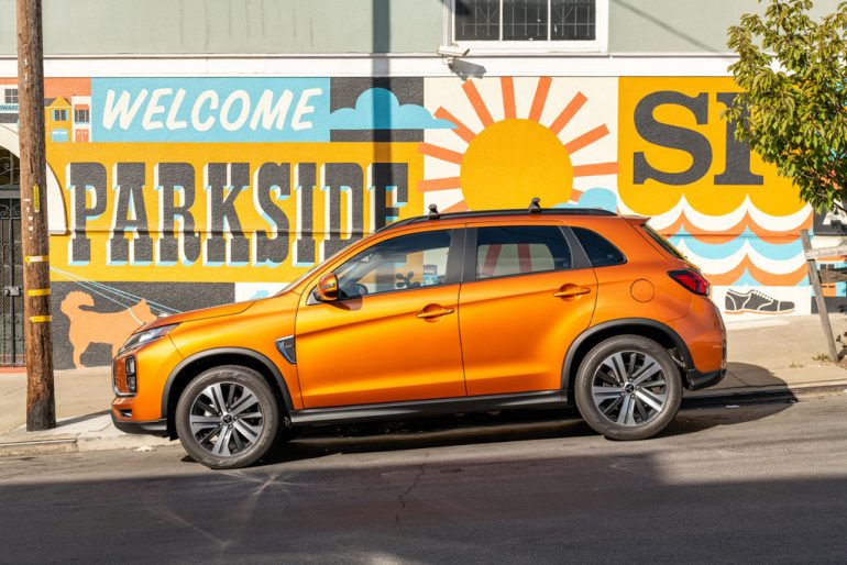 2026 mitsubishi outlander sport side