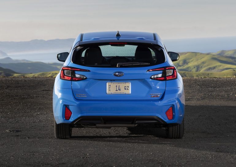 2026 subaru impreza rear