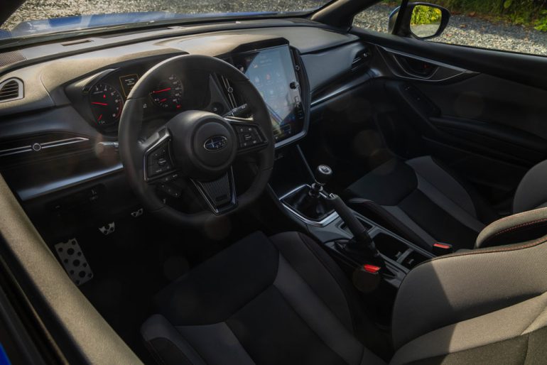 2026 subaru wrx interior